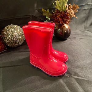 Wonder Nation Toddler Girls Pink Rain Boot